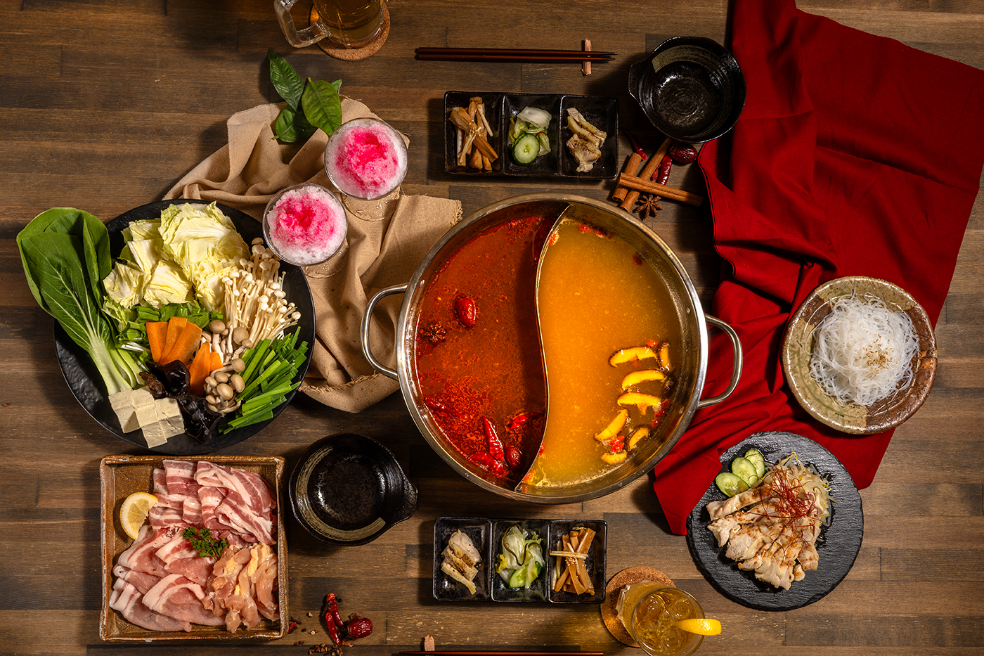 火鍋の盛り付け3